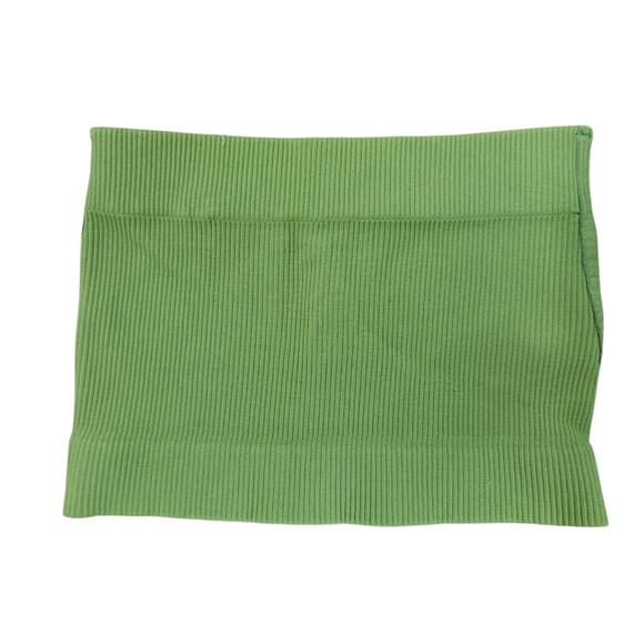 NWOT Free People Intimately Stretch Tube Top XS/S Green Minimal Beach Loungewear - Picture 2 of 6